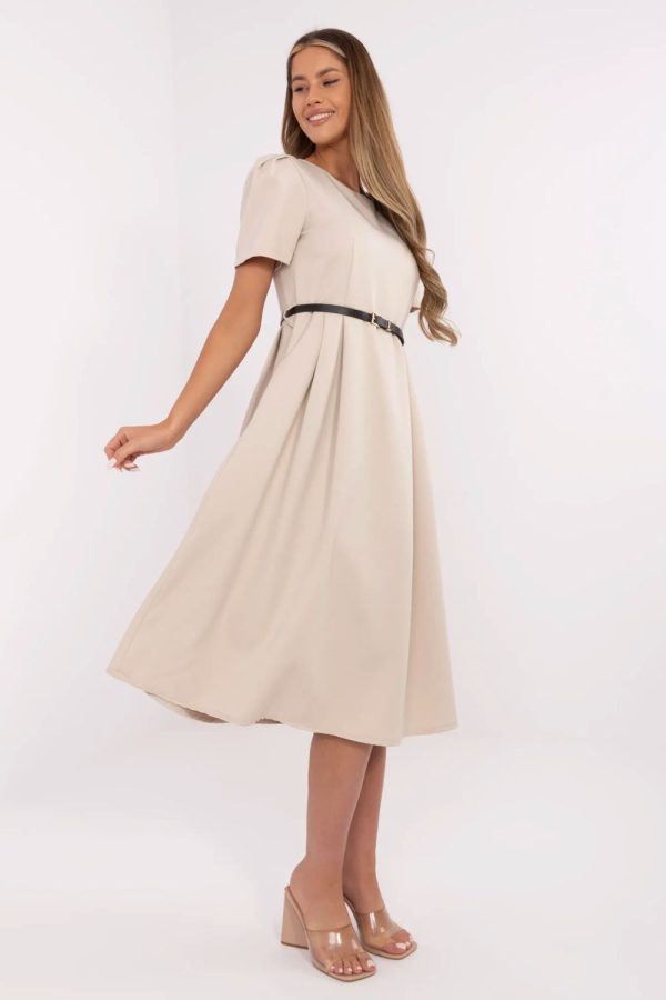 beige Daydress model 211827 Italy Moda