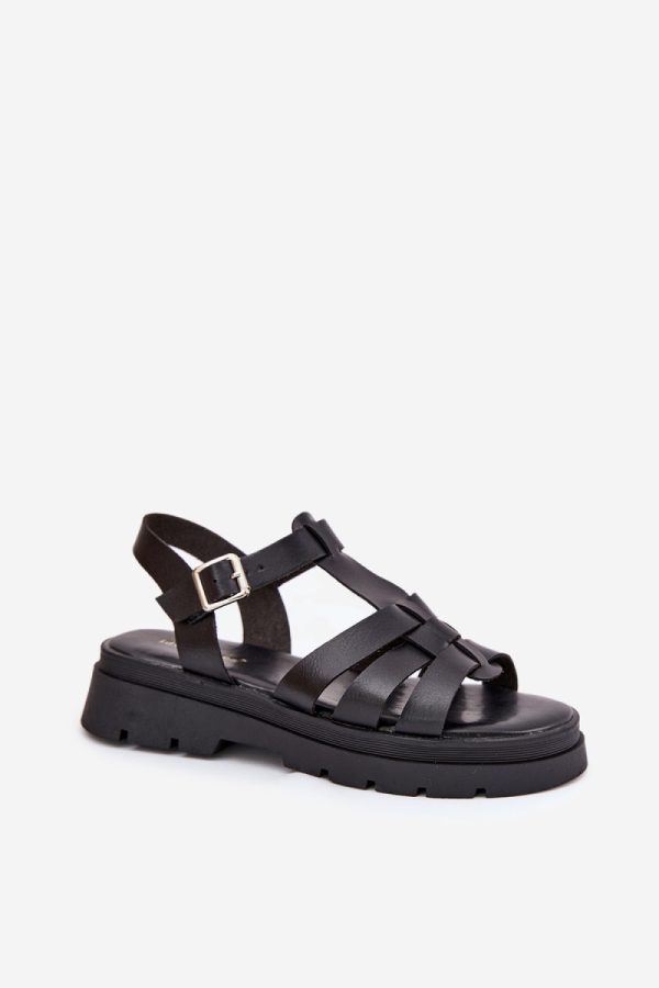 black Sandals model 211950 Step in style