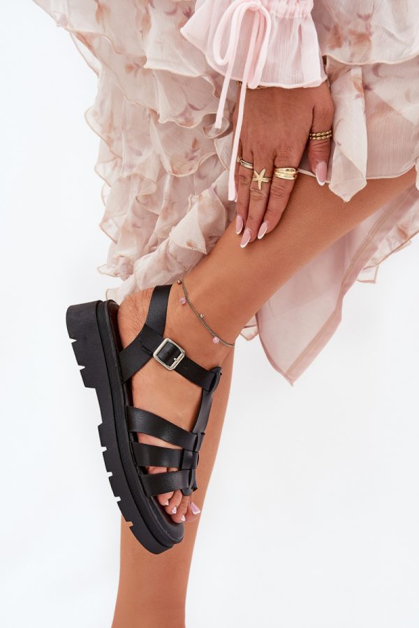 black Sandals model 211950 Step in style