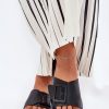 1074900.jpg Black Flip-flops in Sandals & Flip-Flops For Women with Fabric, Footbed and Heel Height