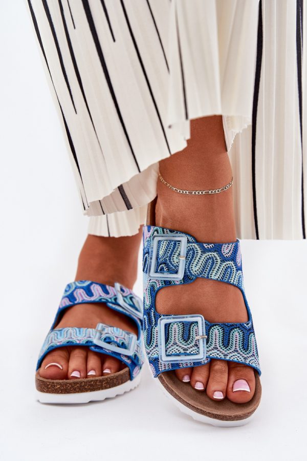 blue Flip-flops model 211961 Step in style