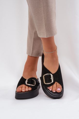 1074936 black Platform sandals model 211970 Step in style