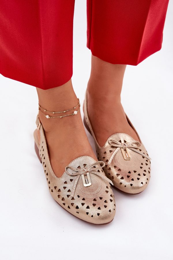 yellow Ballet flats model 211978 Step in style
