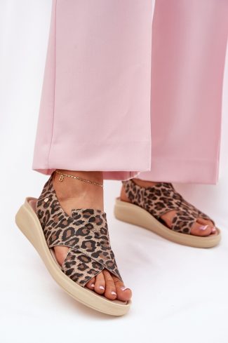 brown Sandals model 212115 Step in style
