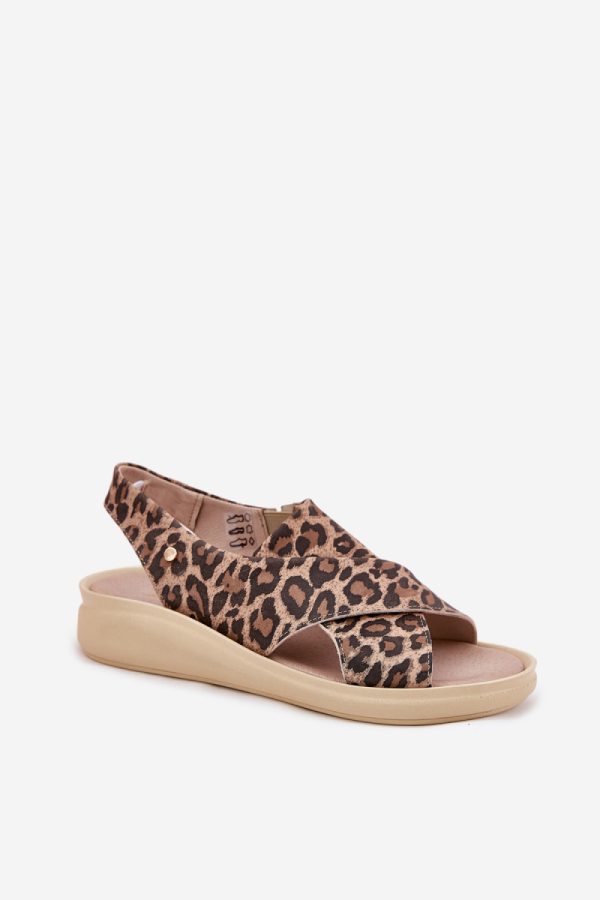 brown Sandals model 212115 Step in style