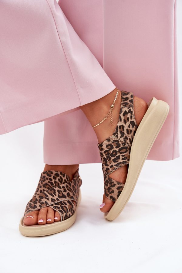 brown Sandals model 212115 Step in style