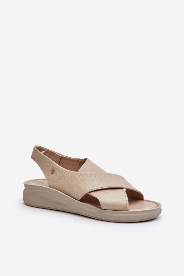 Beige Sandals in Sandals & Flip-Flops For Women with Fabric, Footbed, Heel Height and Platform Height