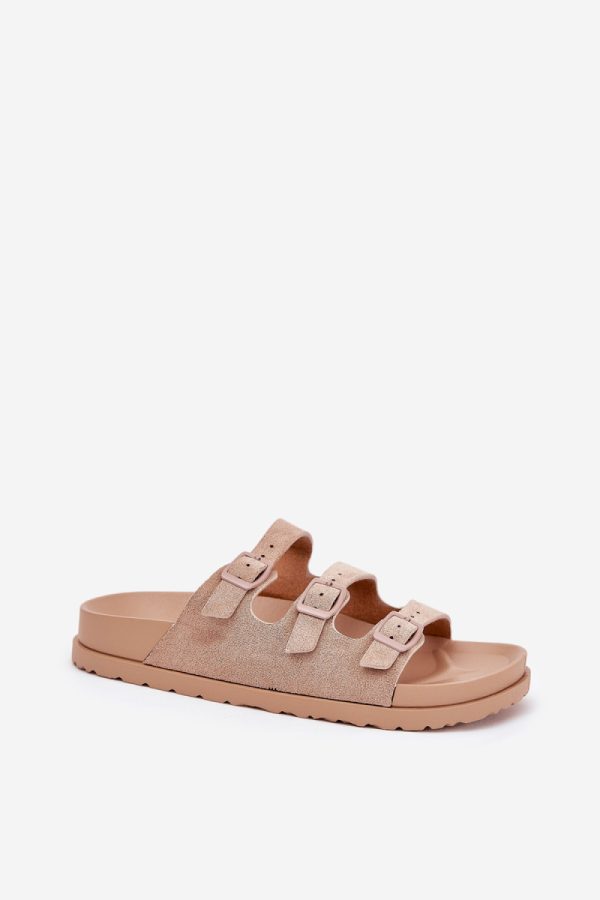 beige Flip-flops model 212148 Step in style