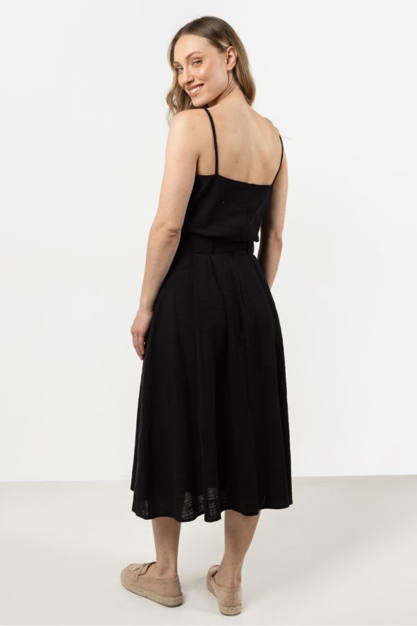 Black Skirt in Skirts with Cotton
