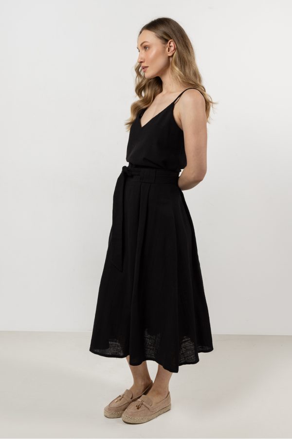 Black Top in Undershirts / Tops with Cotton