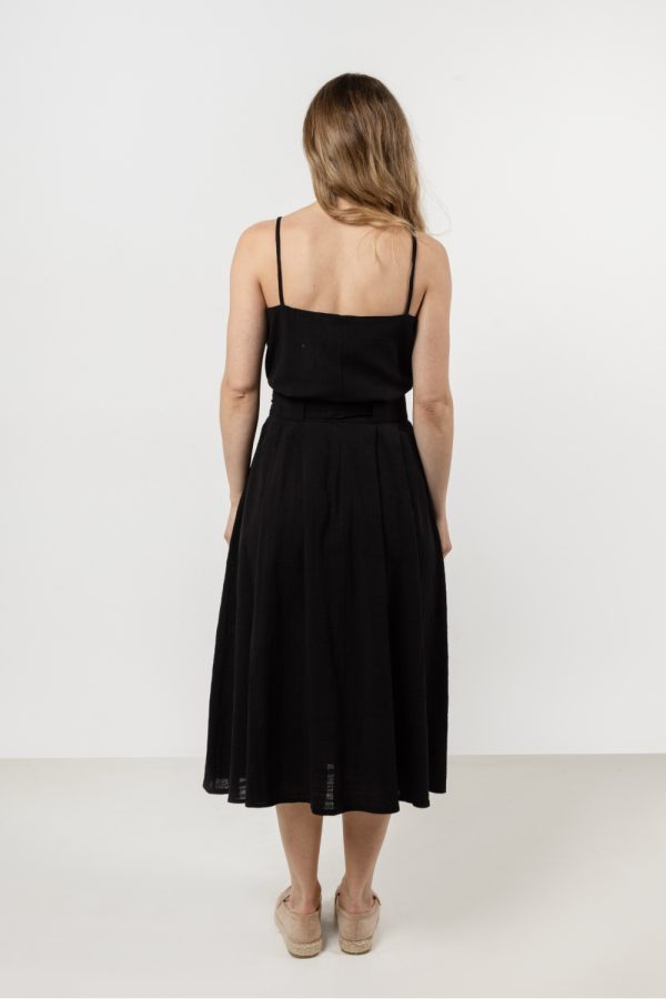 Black Top in Undershirts / Tops with Cotton