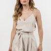 1075579 Beige Top in Undershirts / Tops with Cotton