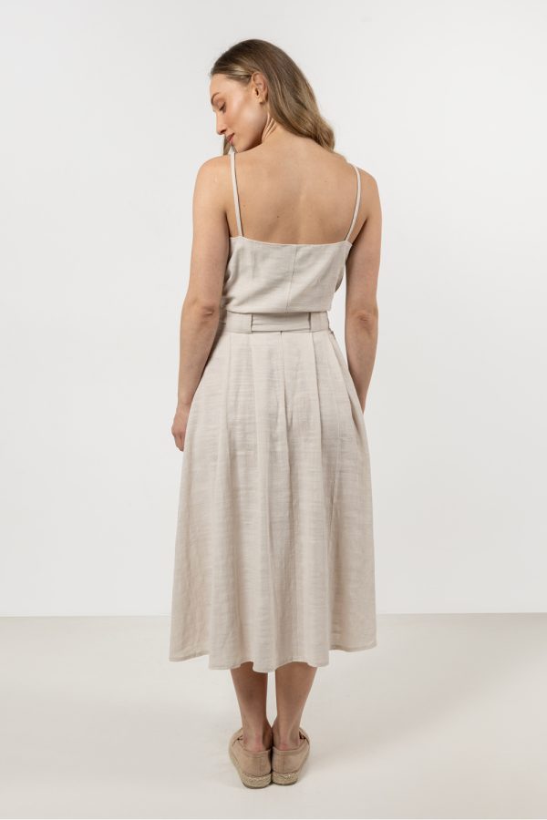 Beige Top in Undershirts / Tops with Cotton