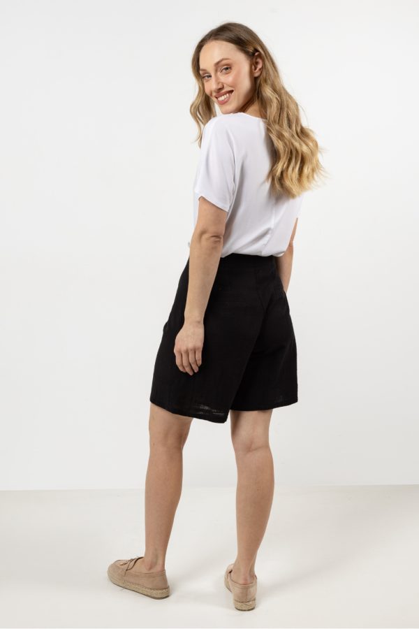 Black Shorts in Pants, Trousers, Shorts with Cotton