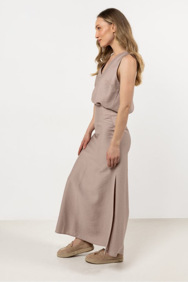 Brown Blouse in Women`s Blouses, Tunics with