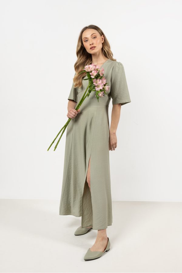 Green Daydress in Day Dresses with