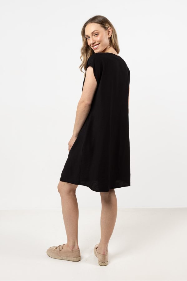 Black Daydress in Day Dresses with
