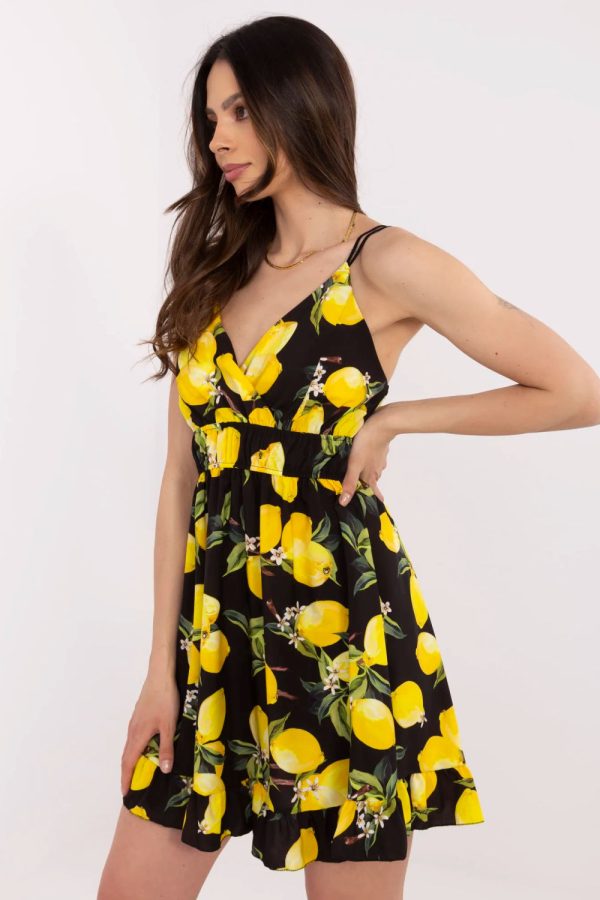 black Daydress model 212296 Italy Moda
