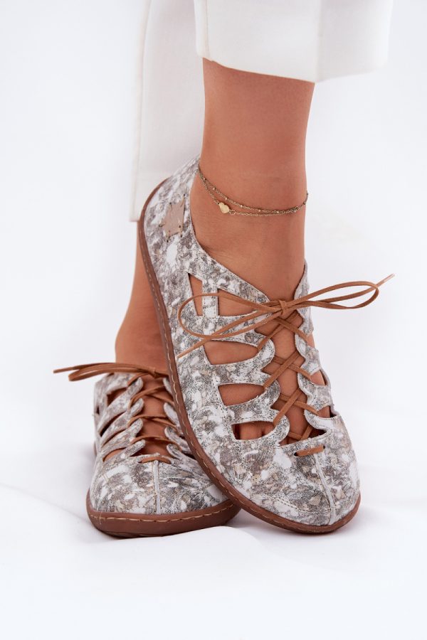 yellow Ballet flats model 212345 Step in style