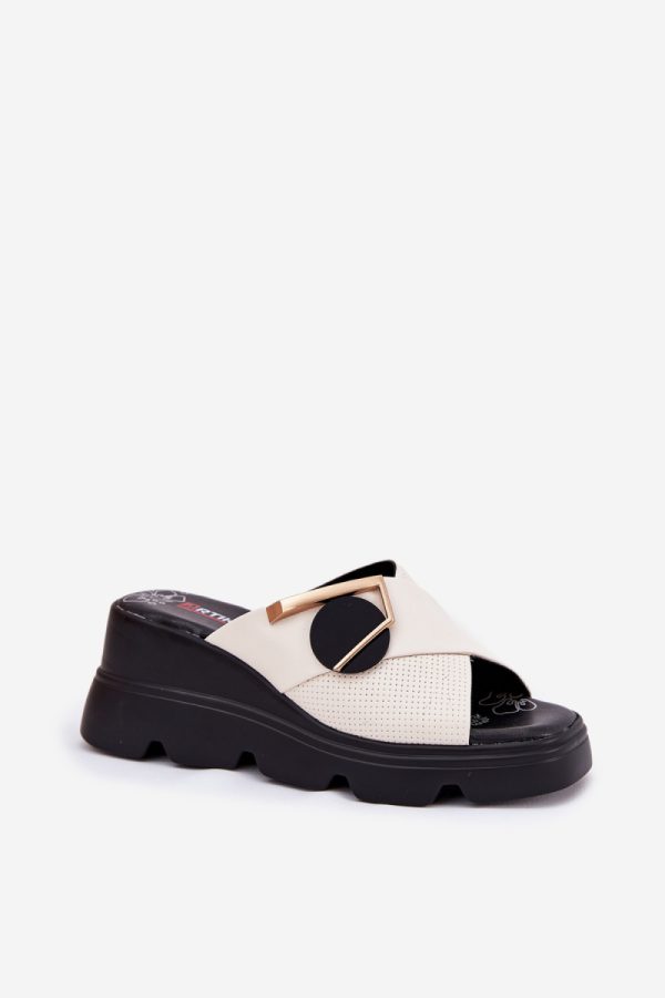 beige Buskin model 212347 Step in style