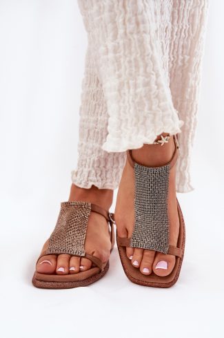 brown Sandals model 212358 Step in style
