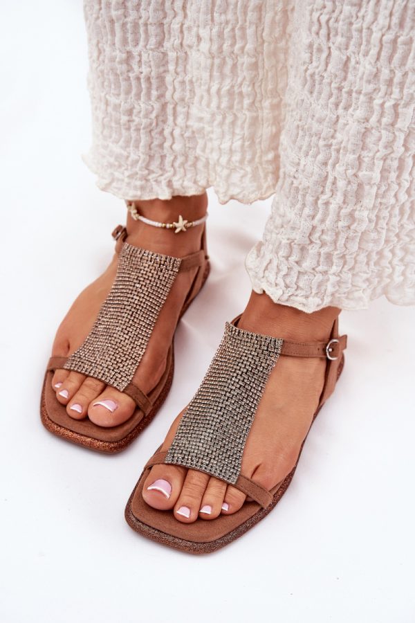 brown Sandals model 212358 Step in style