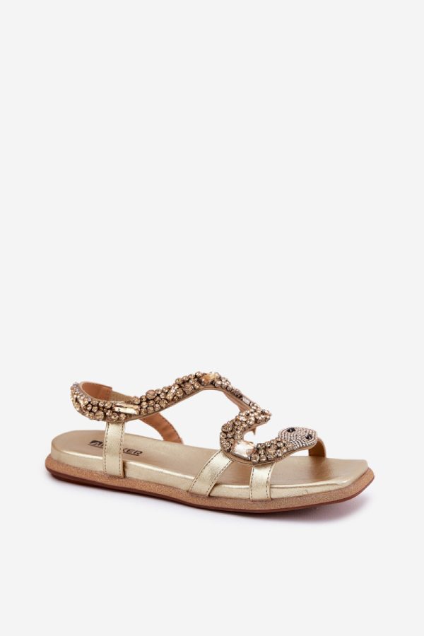 Yellow Sandals in Sandals & Flip-Flops For Women with Fabric, Footbed and Sole Height