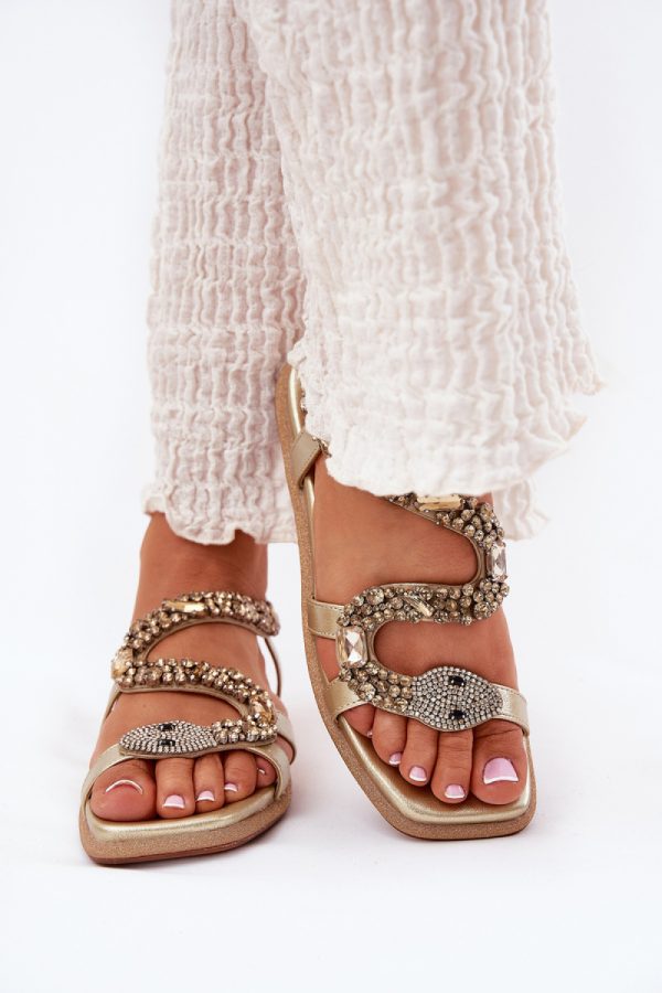 Yellow Sandals in Sandals & Flip-Flops For Women with Fabric, Footbed and Sole Height
