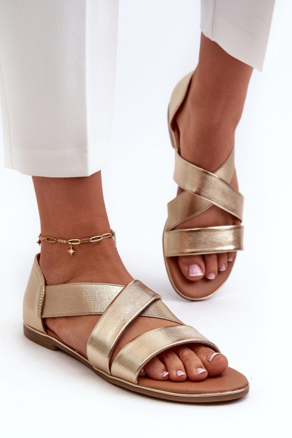 Yellow Sandals in Sandals & Flip-Flops For Women with Fabric, Footbed and Heel Height