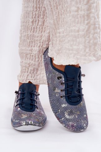 1076601 blue Half shoes model 212551 Step in style