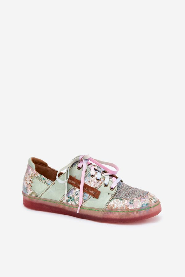 green Half shoes model 212553 Step in style