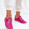 1076631.jpg Pink Half Shoes in Women`s Ankle Boots & Booties with Fabric, Footbed, Upper Height and Sole Height