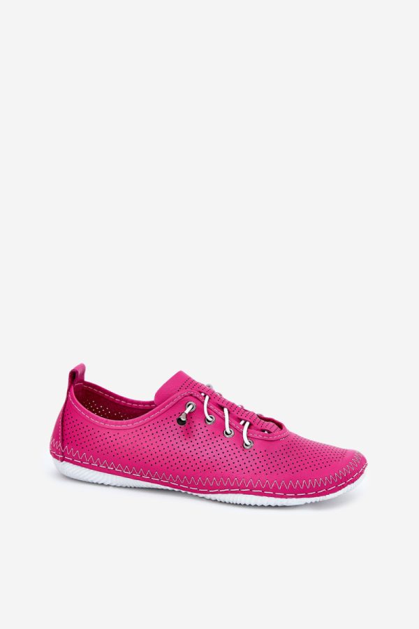 Pink Half Shoes in Women`s Ankle Boots & Booties with Fabric, Footbed, Upper Height and Sole Height