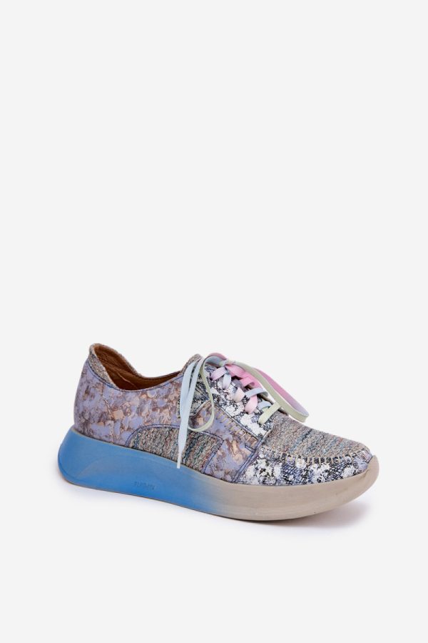 blue Half shoes model 212569 Step in style