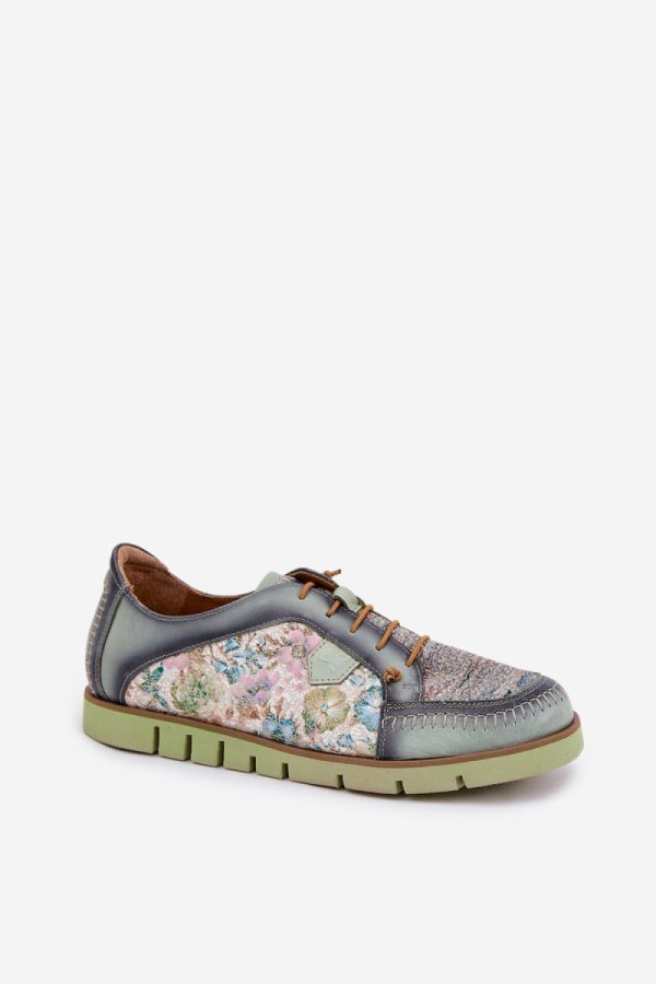 green Half shoes model 212570 Step in style