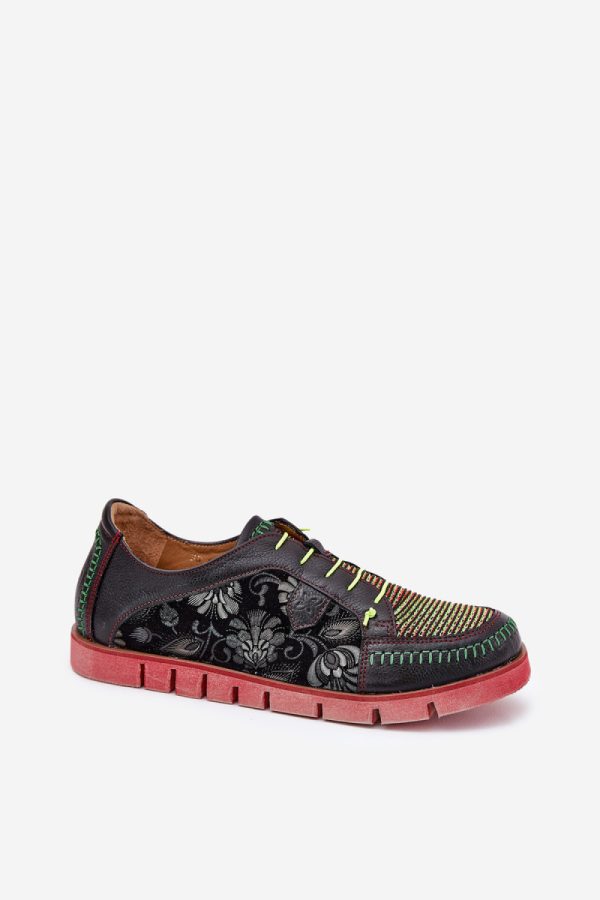 black Half shoes model 212571 Step in style