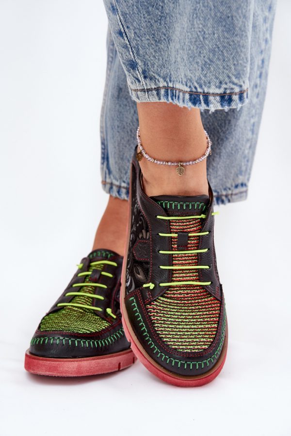 black Half shoes model 212571 Step in style