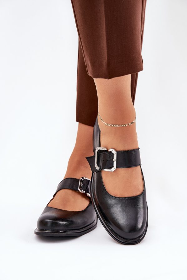 Black Half Shoes in Women`s Ankle Boots & Booties with Fabric, Footbed, Upper Height and Heel Height