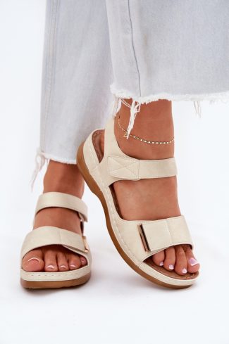 yellow Sandals model 212582 Step in style