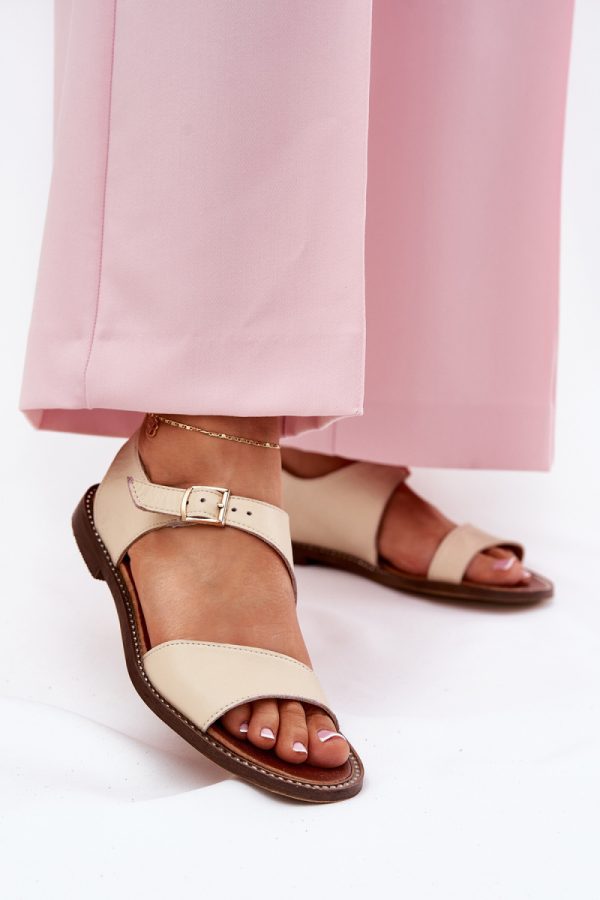beige Sandals model 212583 Step in style