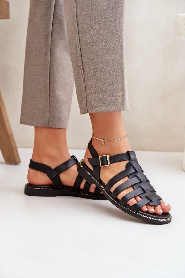 black Sandals model 212587 Step in style