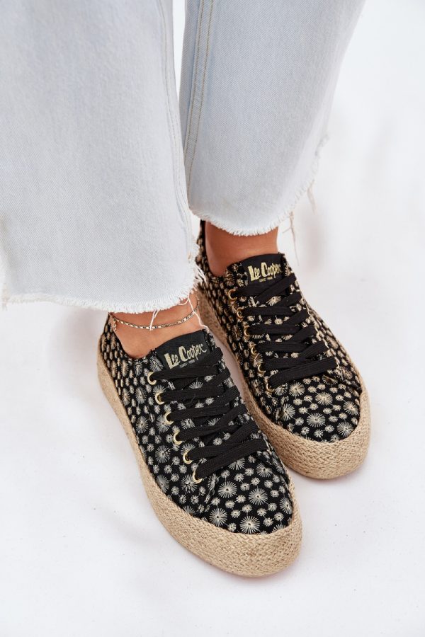 black Sneakers model 212619 Step in style
