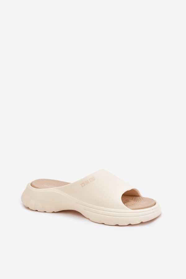 beige Flip-flops model 212711 Step in style