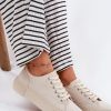 1077108 beige Platform sneakers model 212723 Step in style