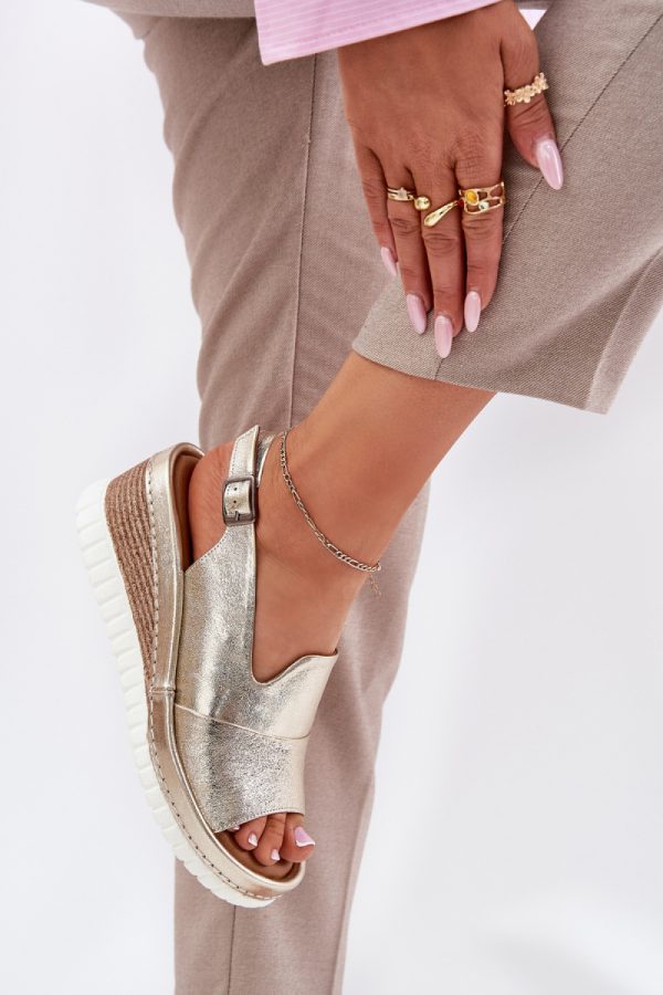 Yellow Buskin in Sandals & Flip-Flops For Women with Fabric, Footbed and Heel Height