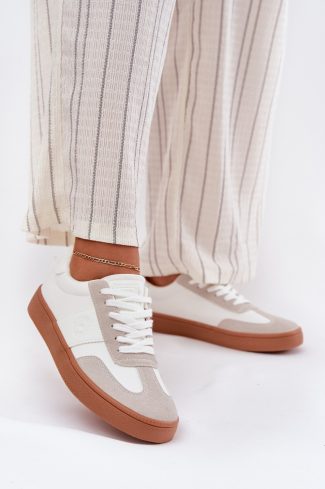 white Sport Shoes model 212918 Step in style