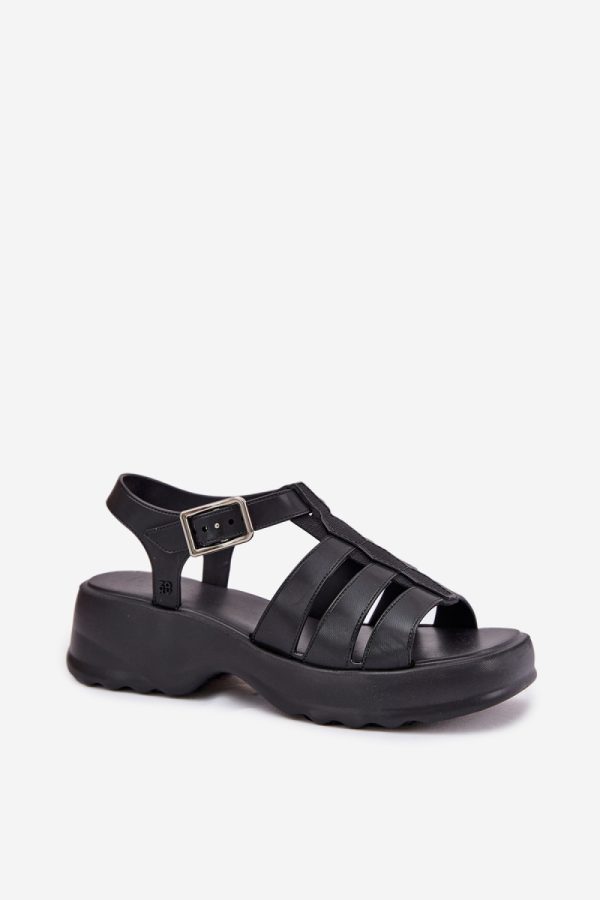 black Sandals model 213000 Step in style
