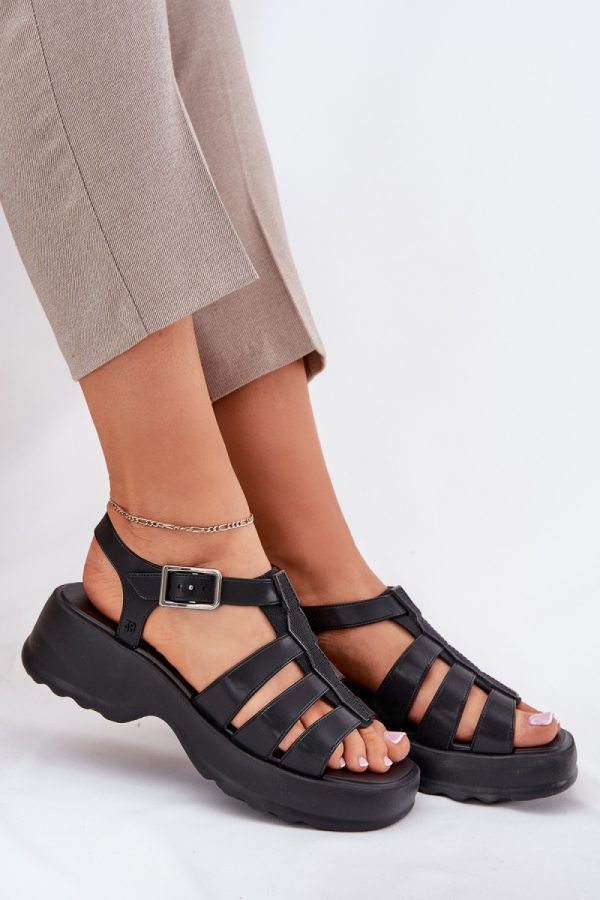 black Sandals model 213000 Step in style