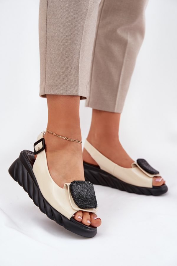 beige Buskin model 213003 Step in style