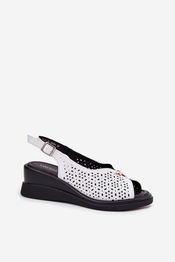 white Buskin model 213013 Step in style